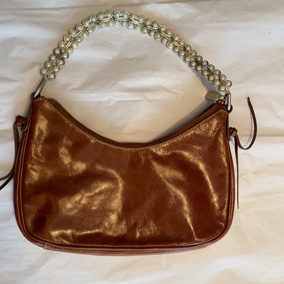 PRUNE leather brown bag - Picture 2 of 7